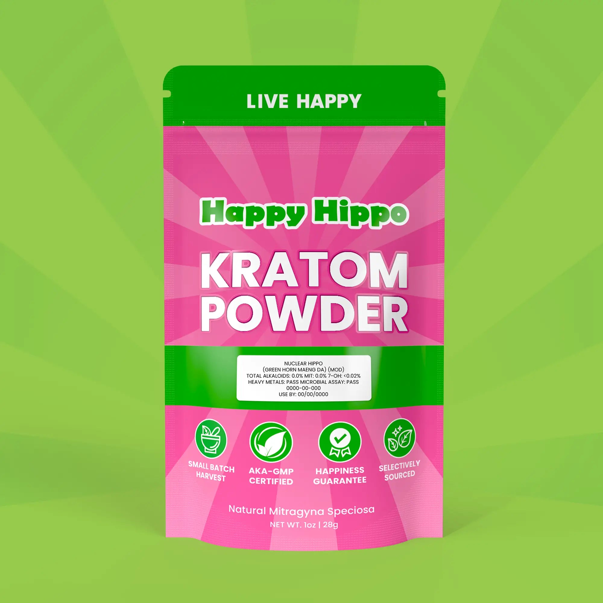 Green Horn Maeng Da Balance & Productivity | Happy Hippo