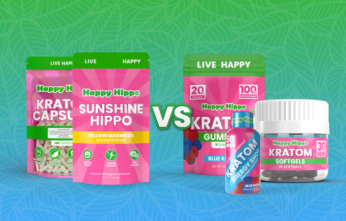 Kratom Extract vs Kratom Powder - The Basics