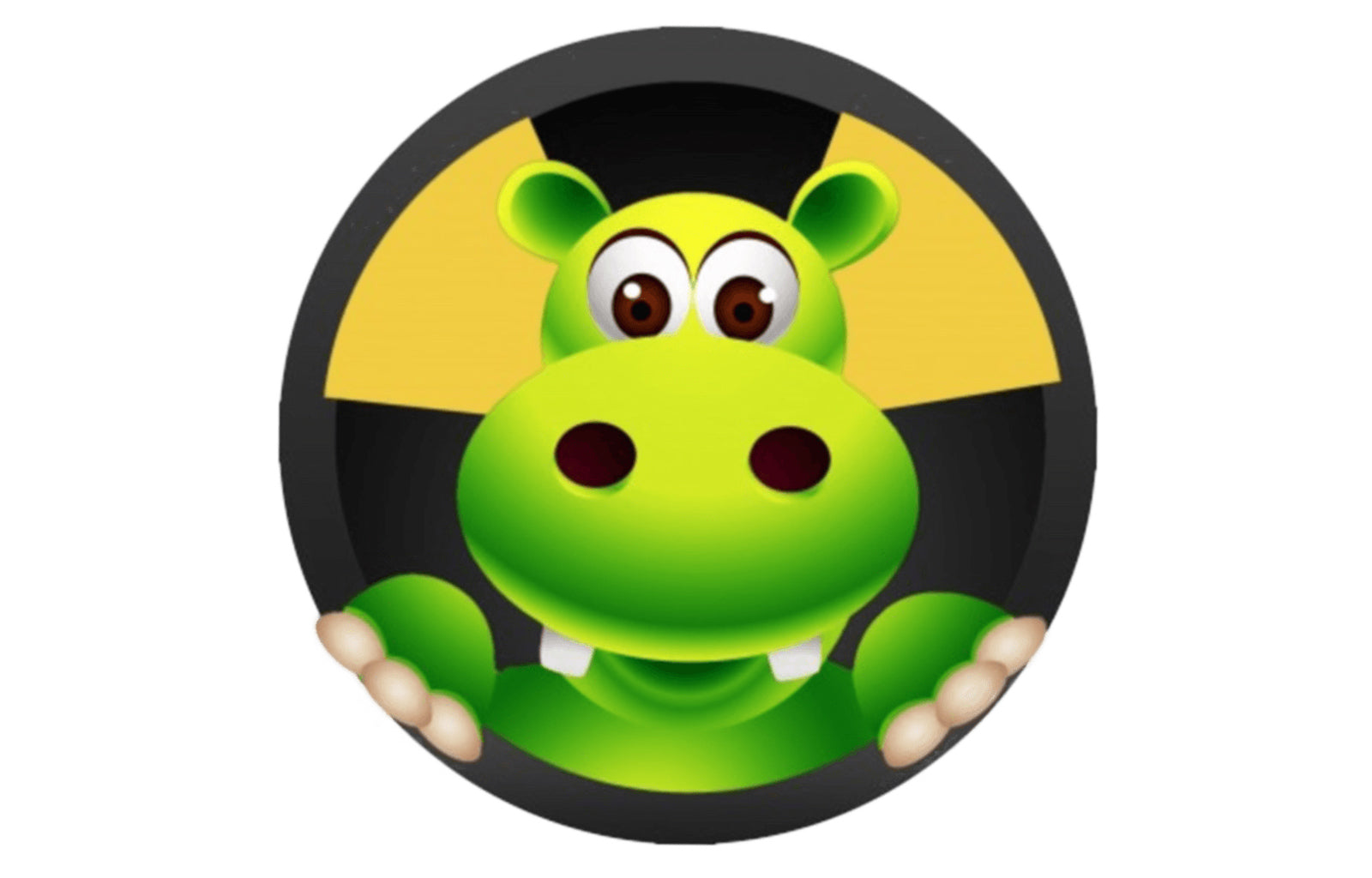 Featured Image of Puddles the Hippo character representing the Happy Hippo Product Green Thai Kratom Powder (Atomic Hippo)