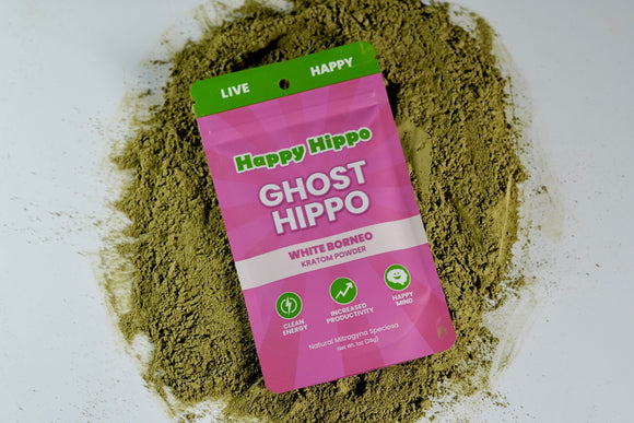 Kratom Review: White Borneo Kratom (Ghost Hippo)