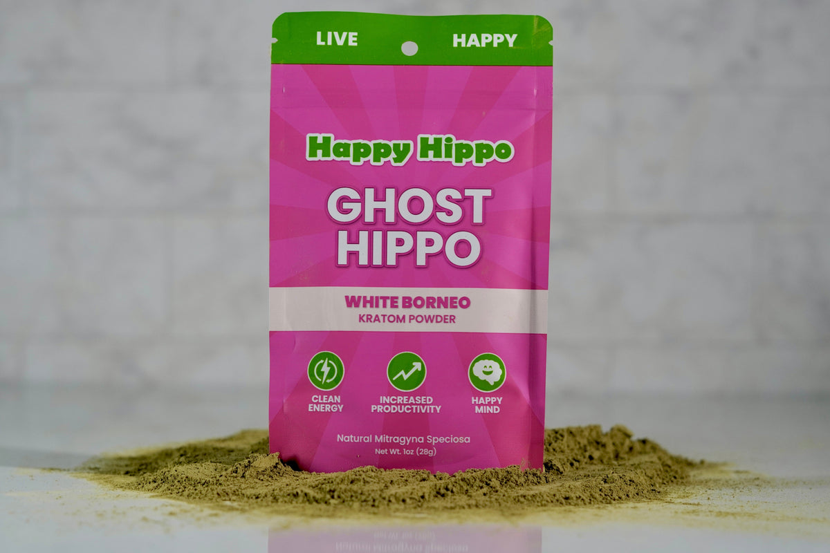 White Borneo Kratom: The Productivity Powerhouse (Ghost Hippo)