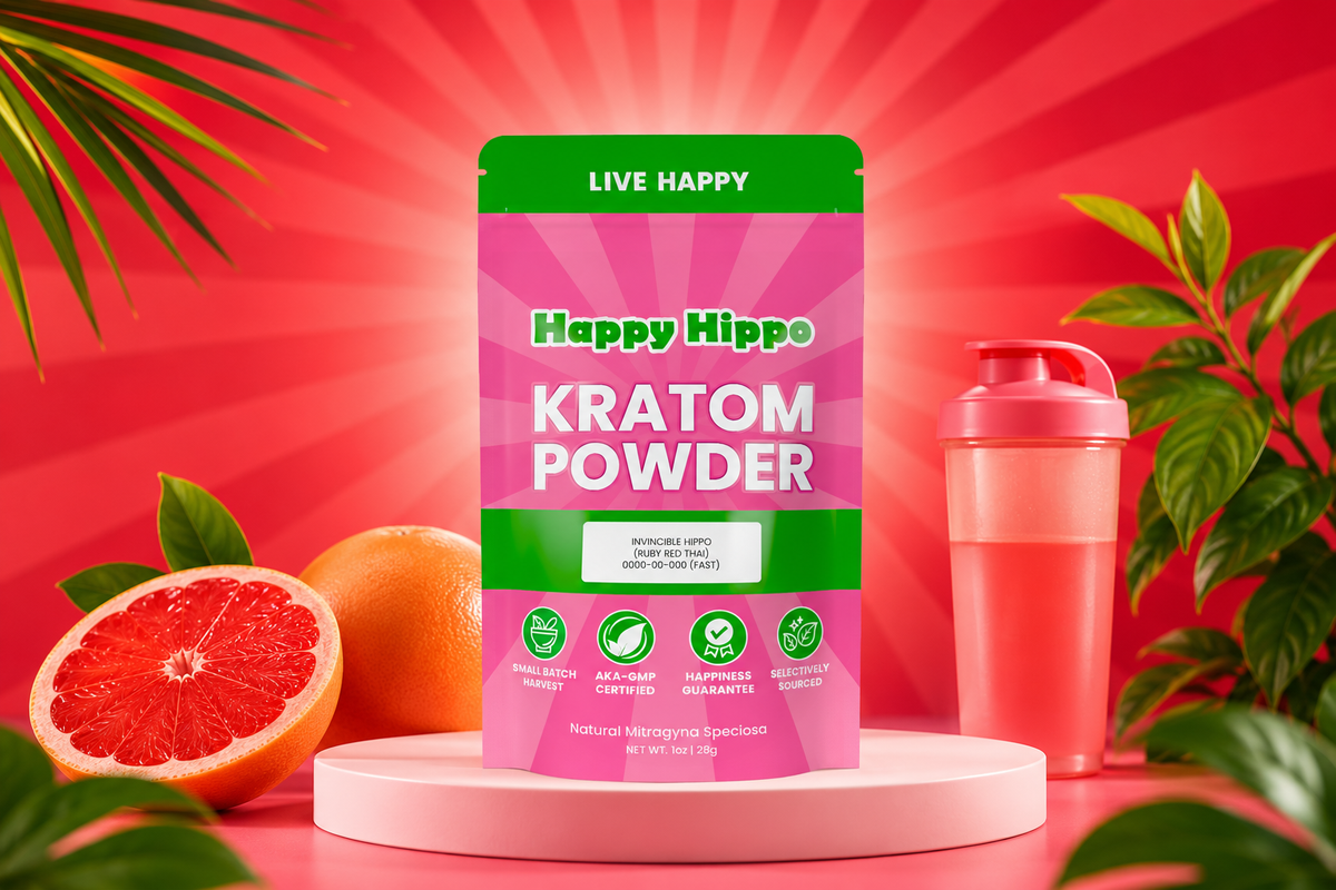 Kratom Review: Red Vein Thai Kratom (Invincible Hippo)
