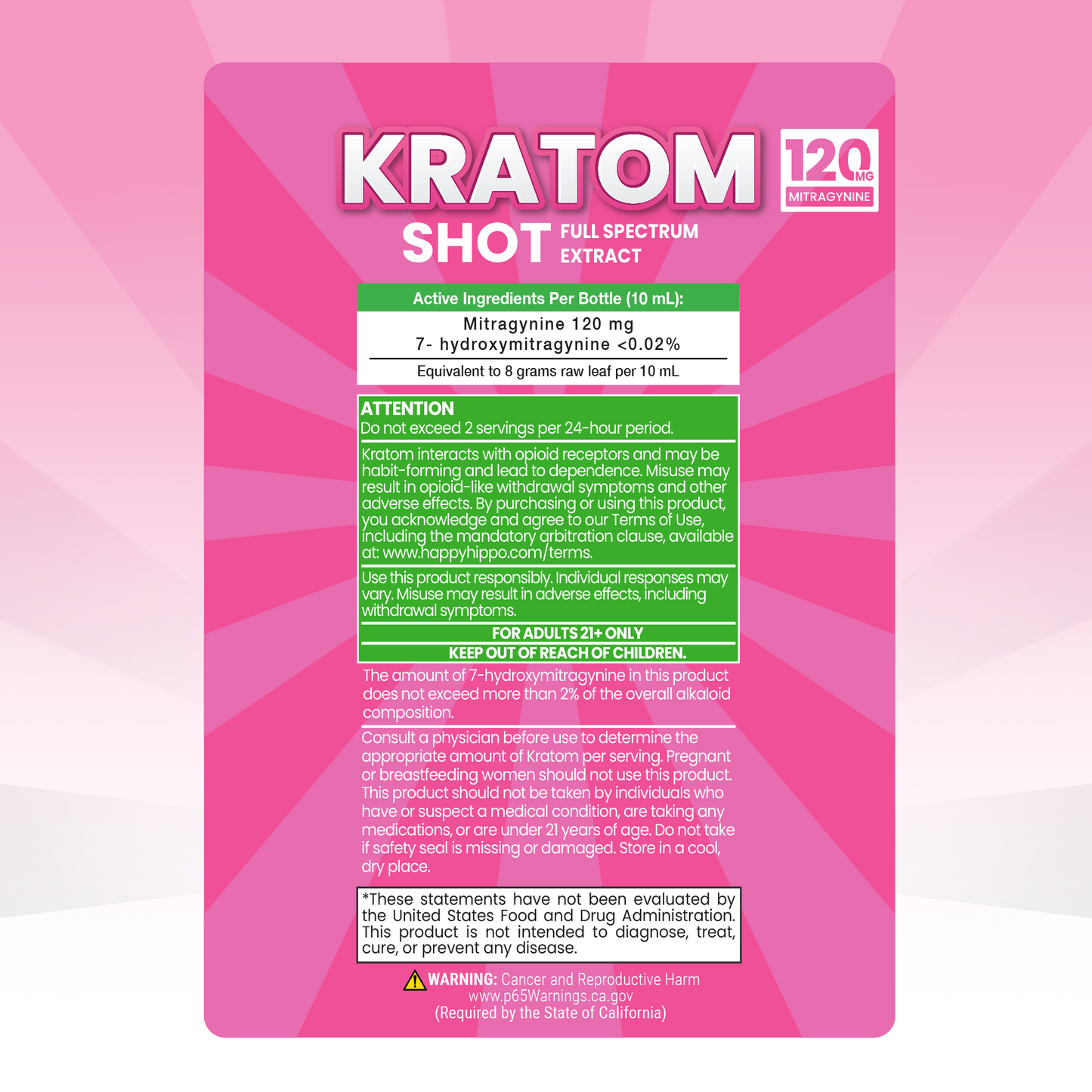 Kratom Extract Shot