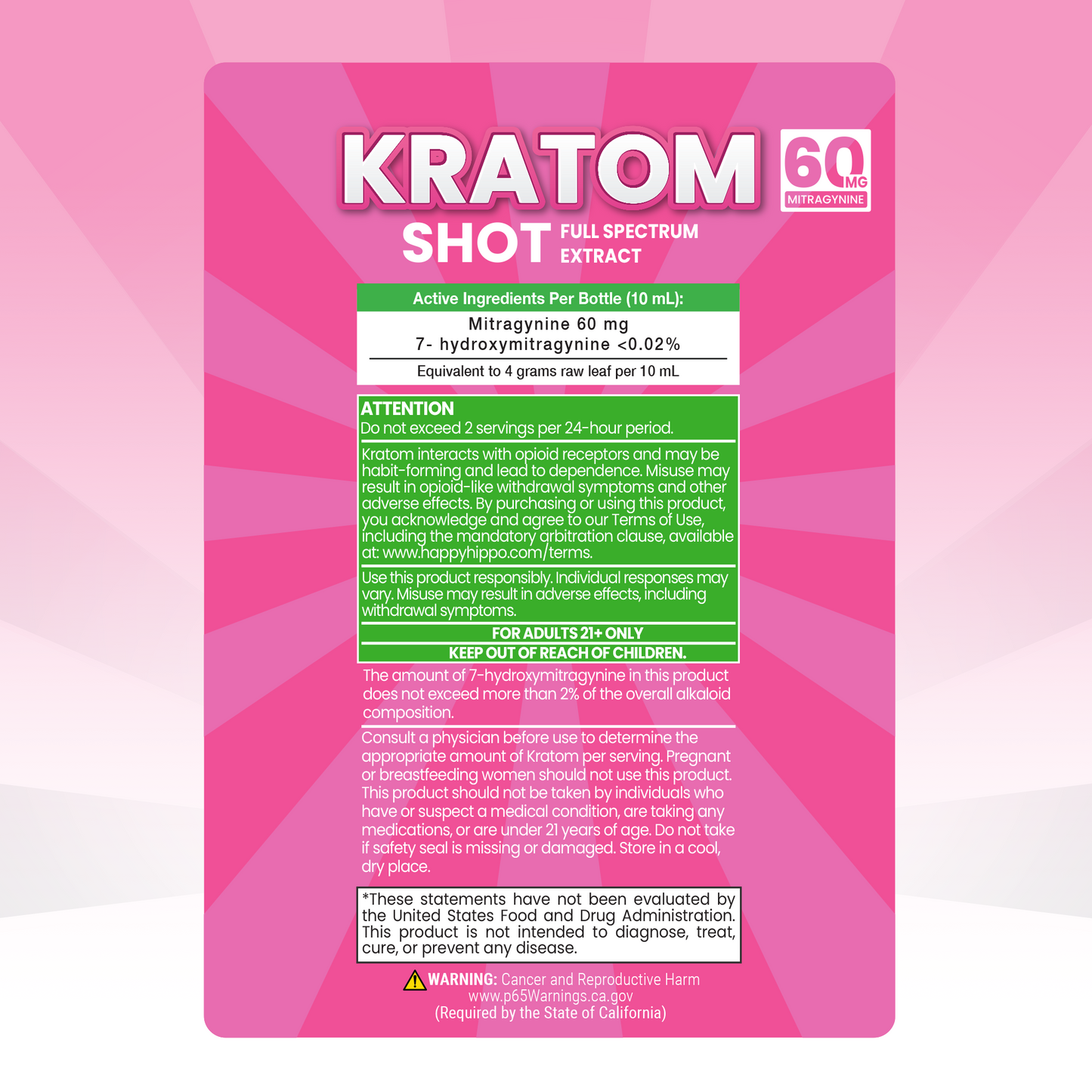 Kratom Extract Shot