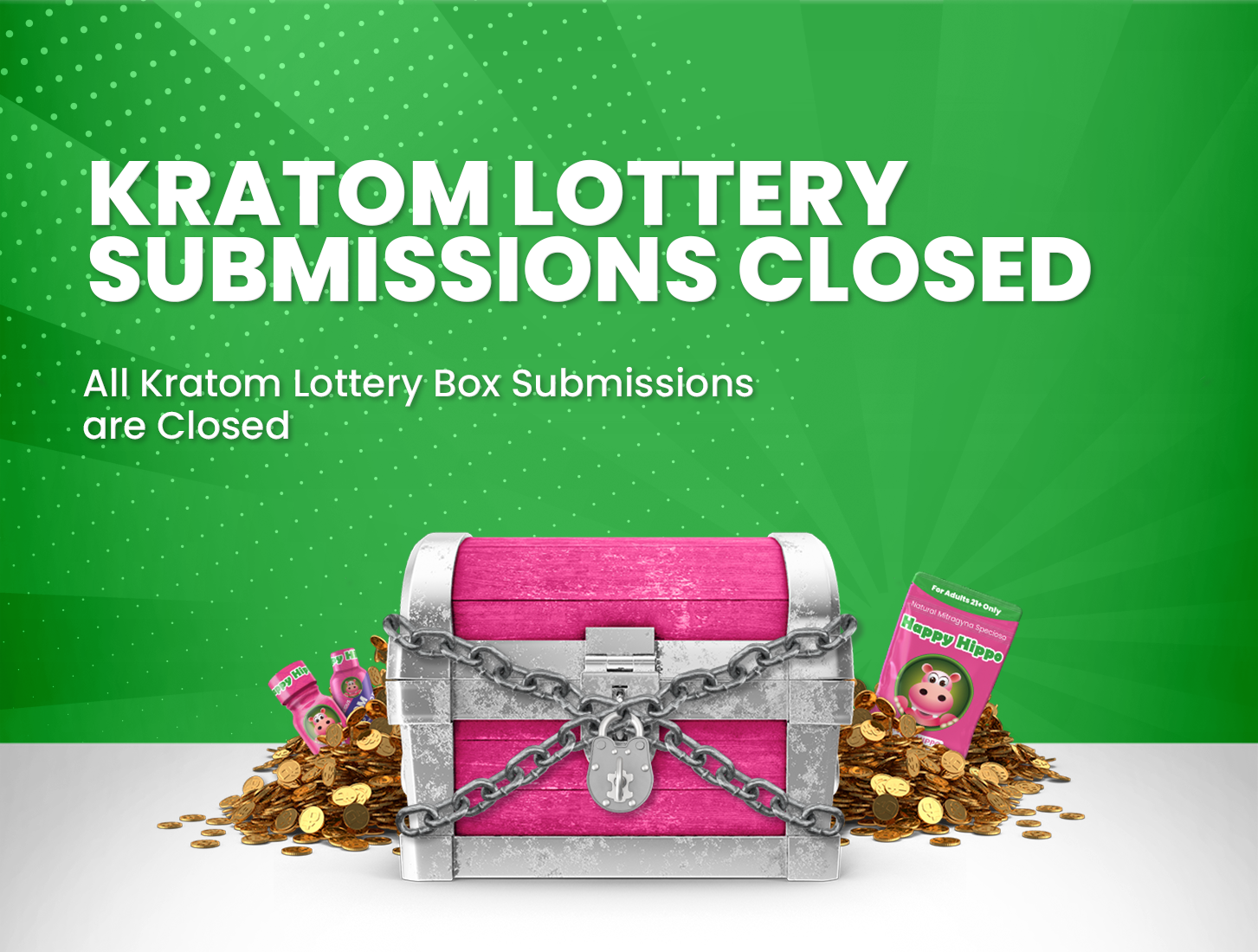 Kratom Lottery Submissions Closed