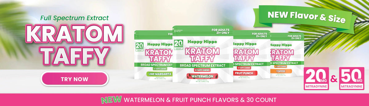 Kratom Taffy - New Flavors and Sizes Available Now!