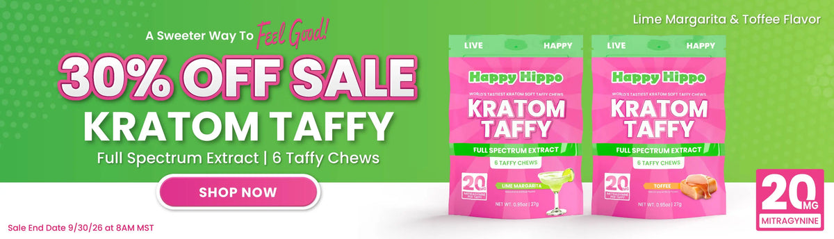 Kratom Extract Taffy Sale - Enjoy 30% OFF Until Wednesday!