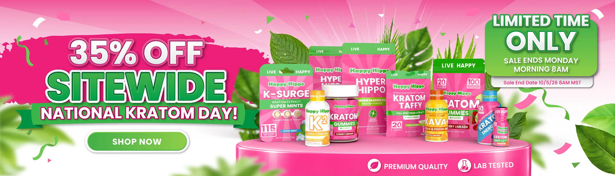 National Kratom Day Sale - 35% Off Sitewide