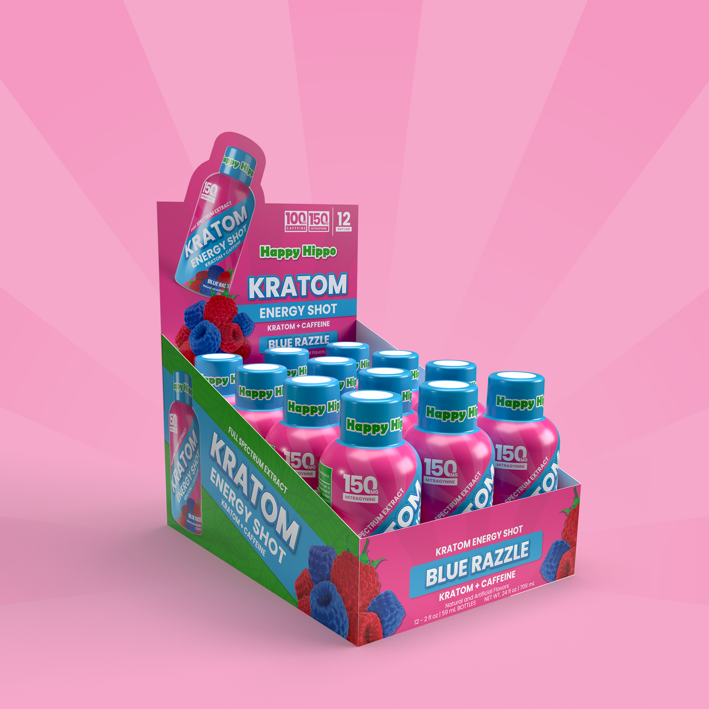 Kratom Energy Shot (Caffeine-Free)