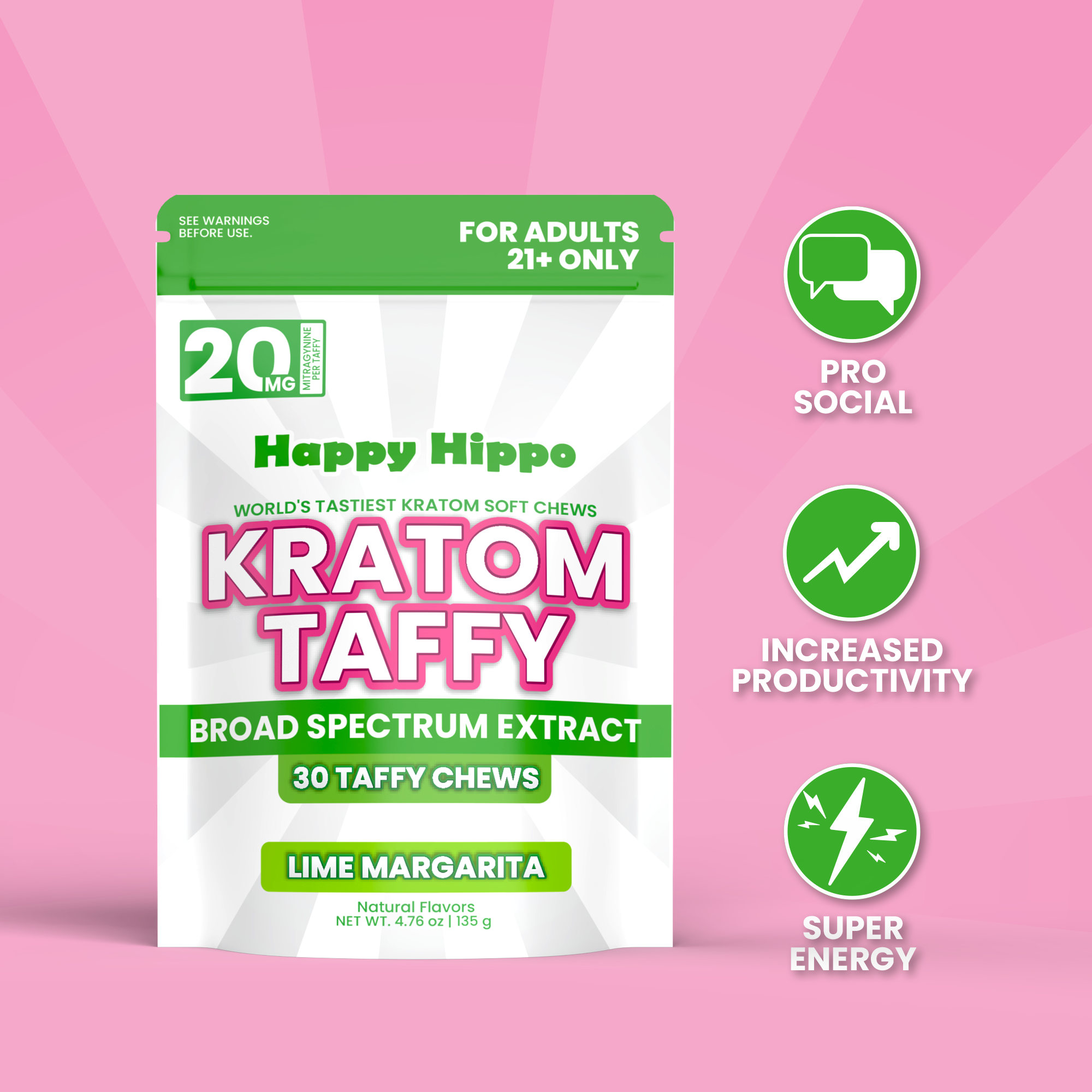 Kratom Extract Taffy