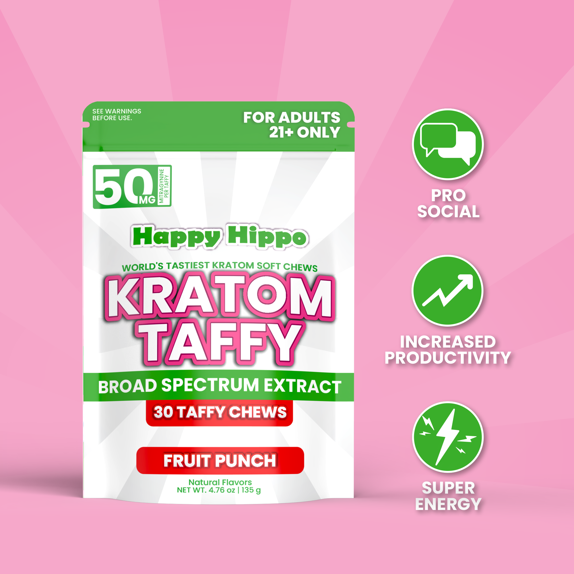 Kratom Extract Taffy