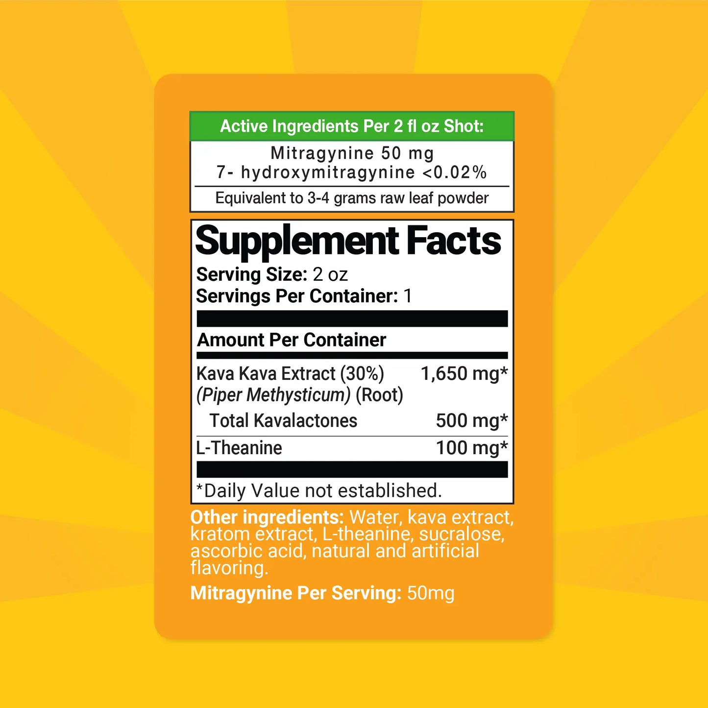 K2 (Kava + Kratom Shot)