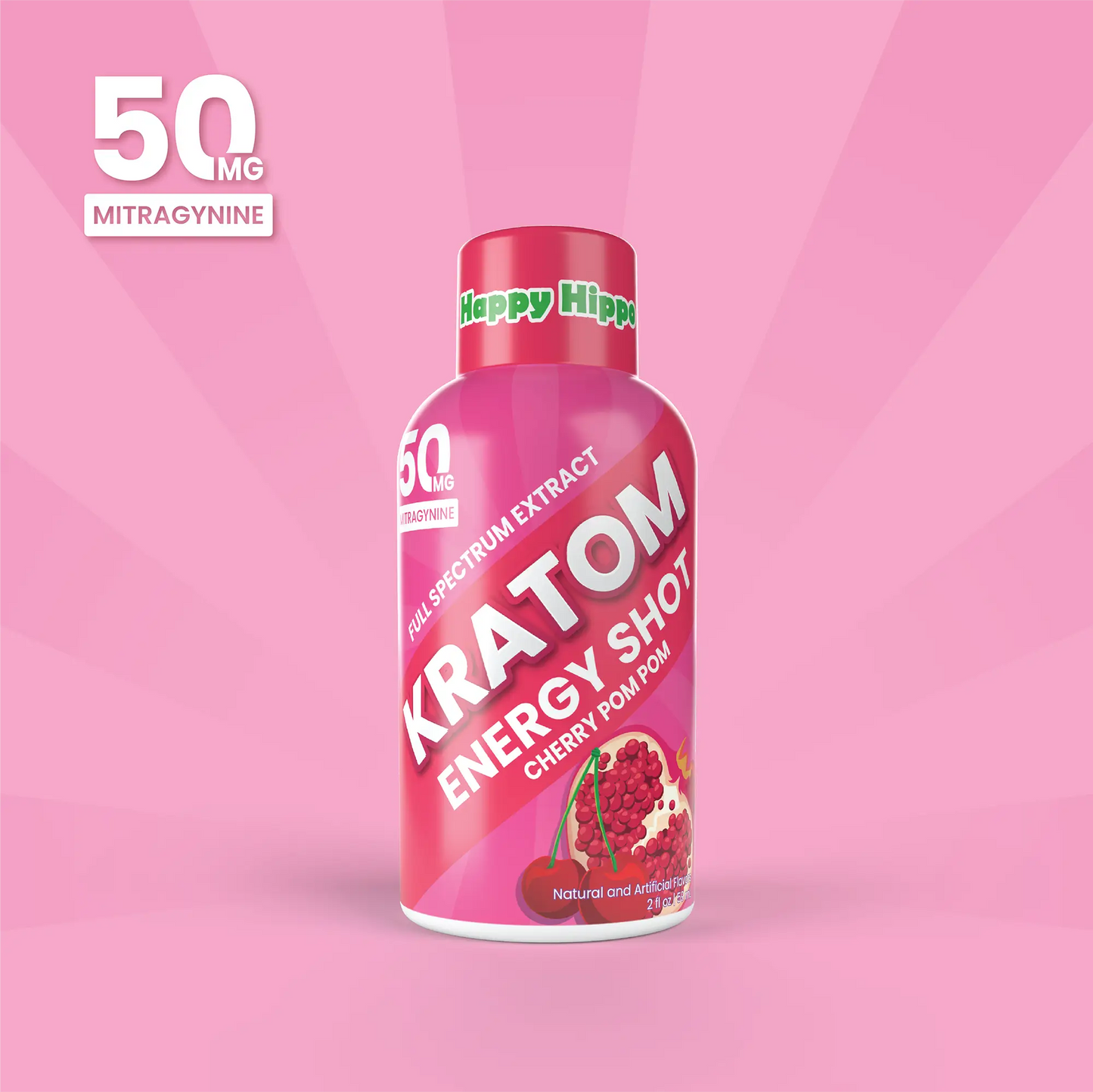 Kratom Energy Shot (Caffeine-Free)