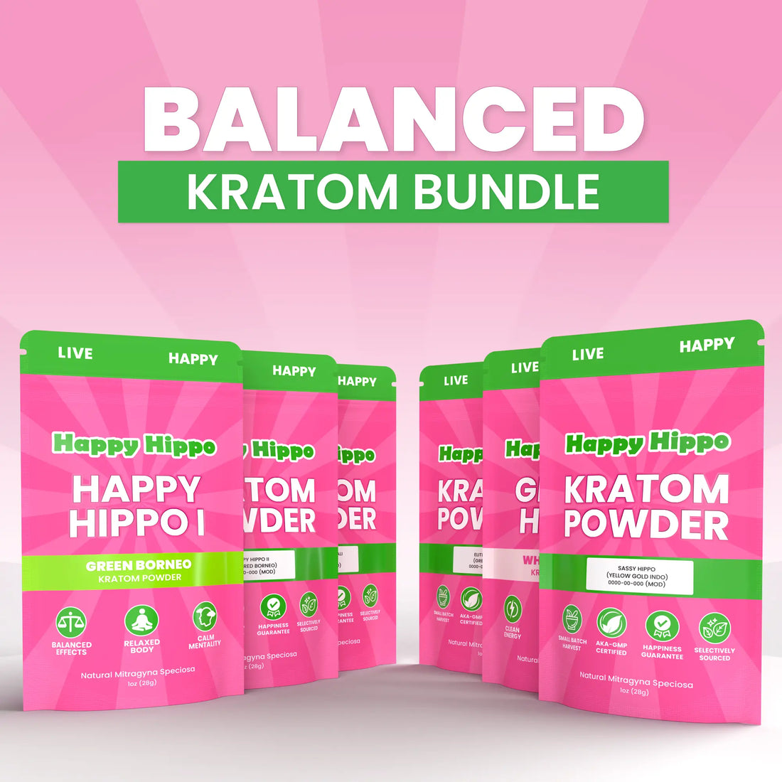 Balanced Kratom Powder Bundle