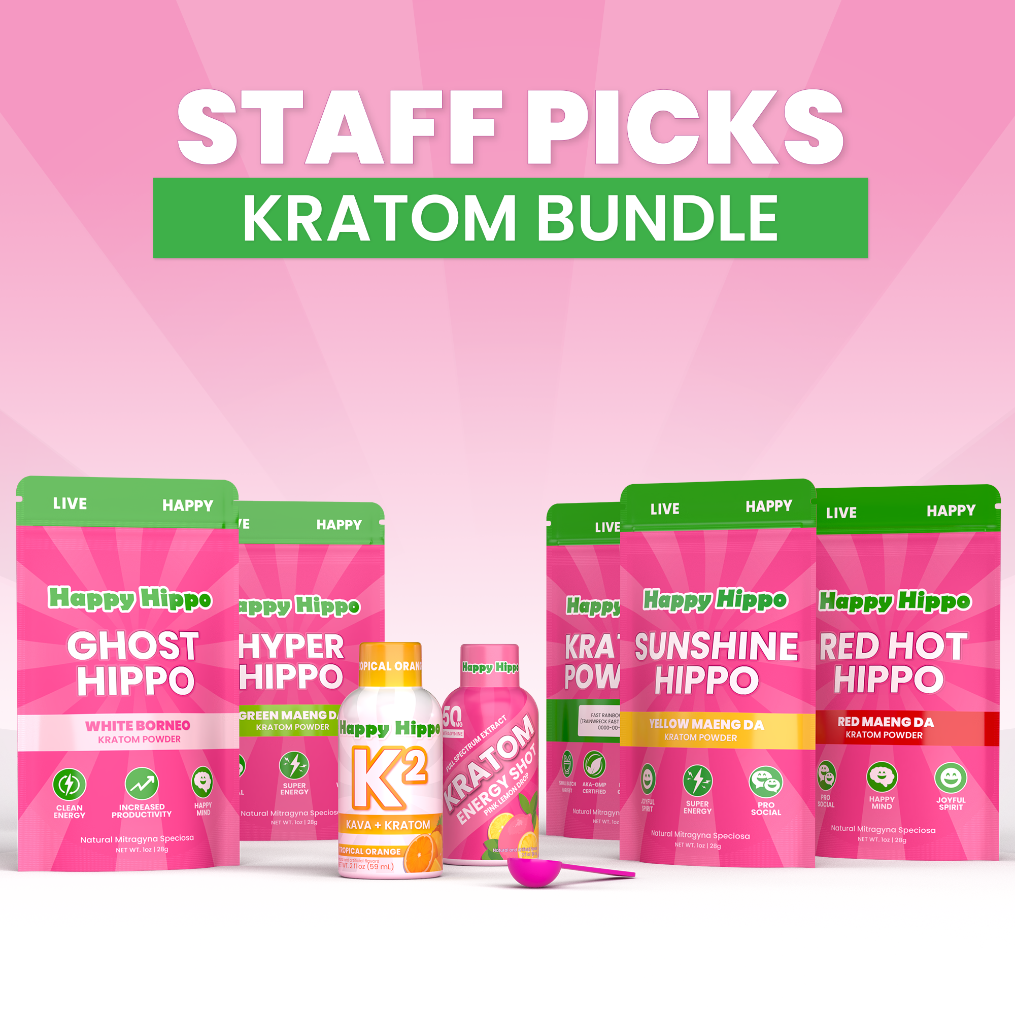 Employee Favorites Kratom Variety Bundle