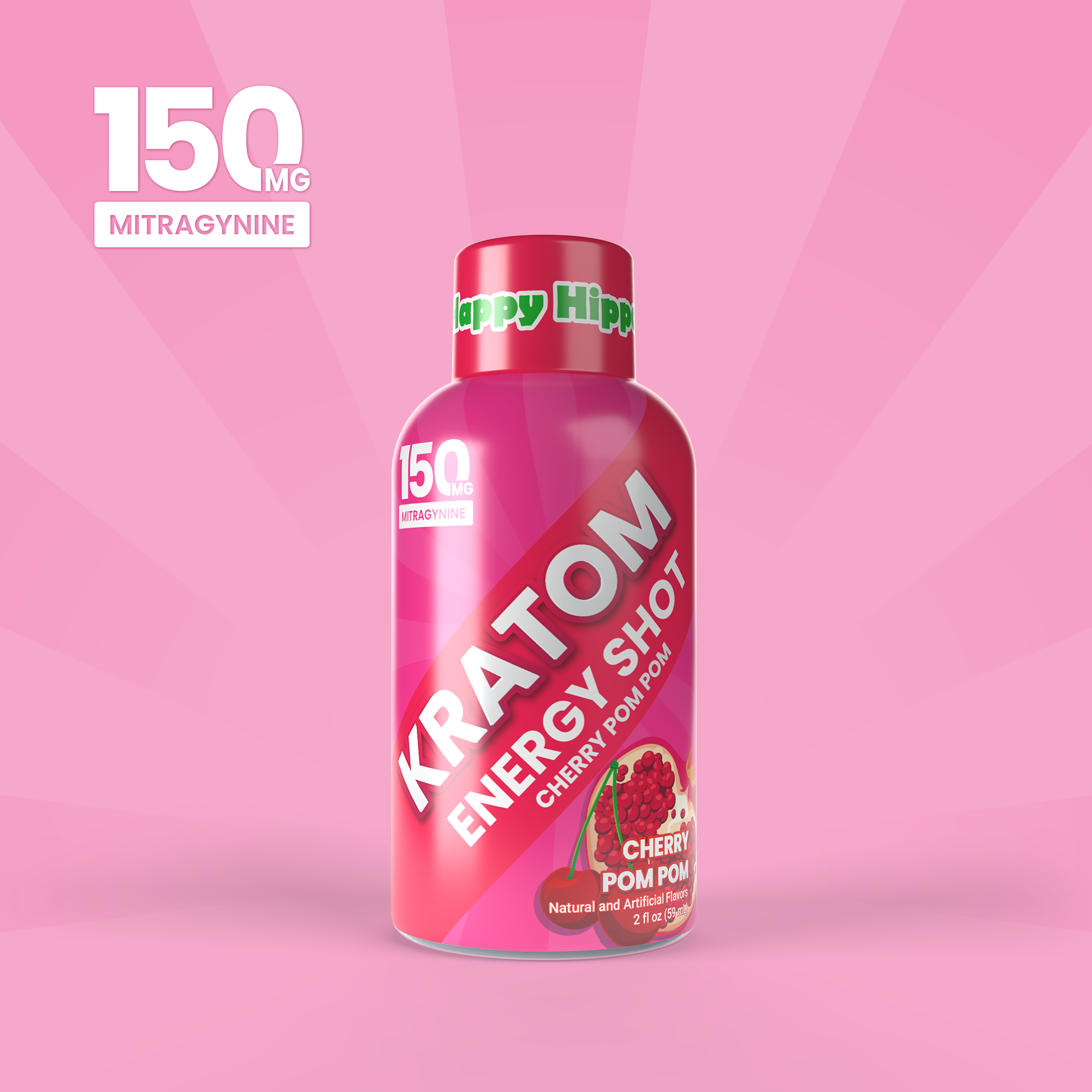 Kratom Energy Shot (Caffeine-Free)