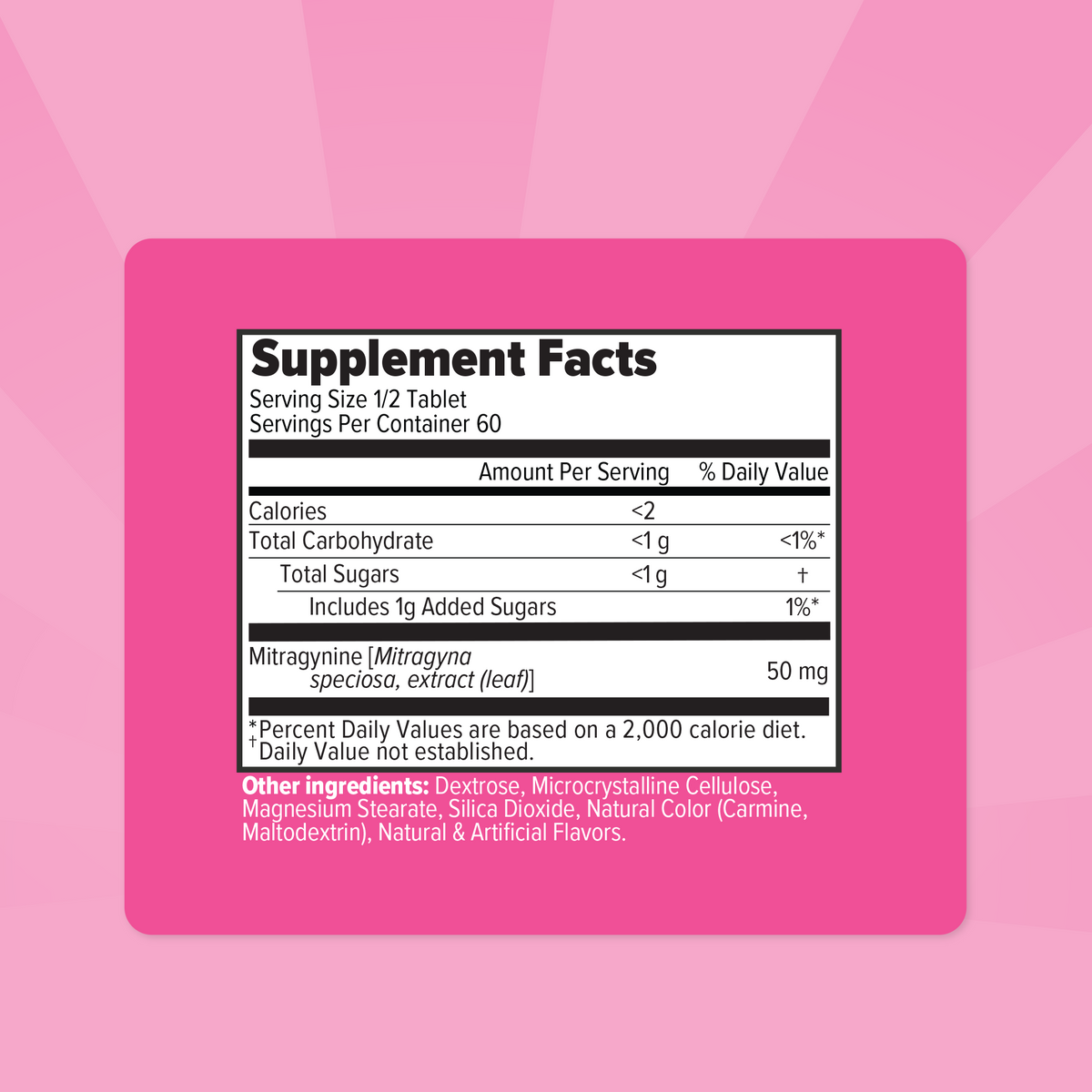[NEW] K-Surge Kratom Extract Tablets (4 Count Pack)