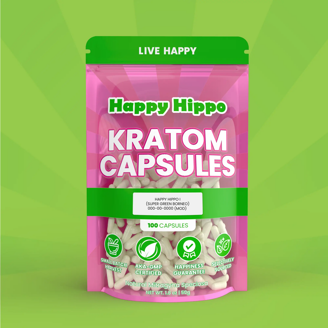 Green Borneo capsules