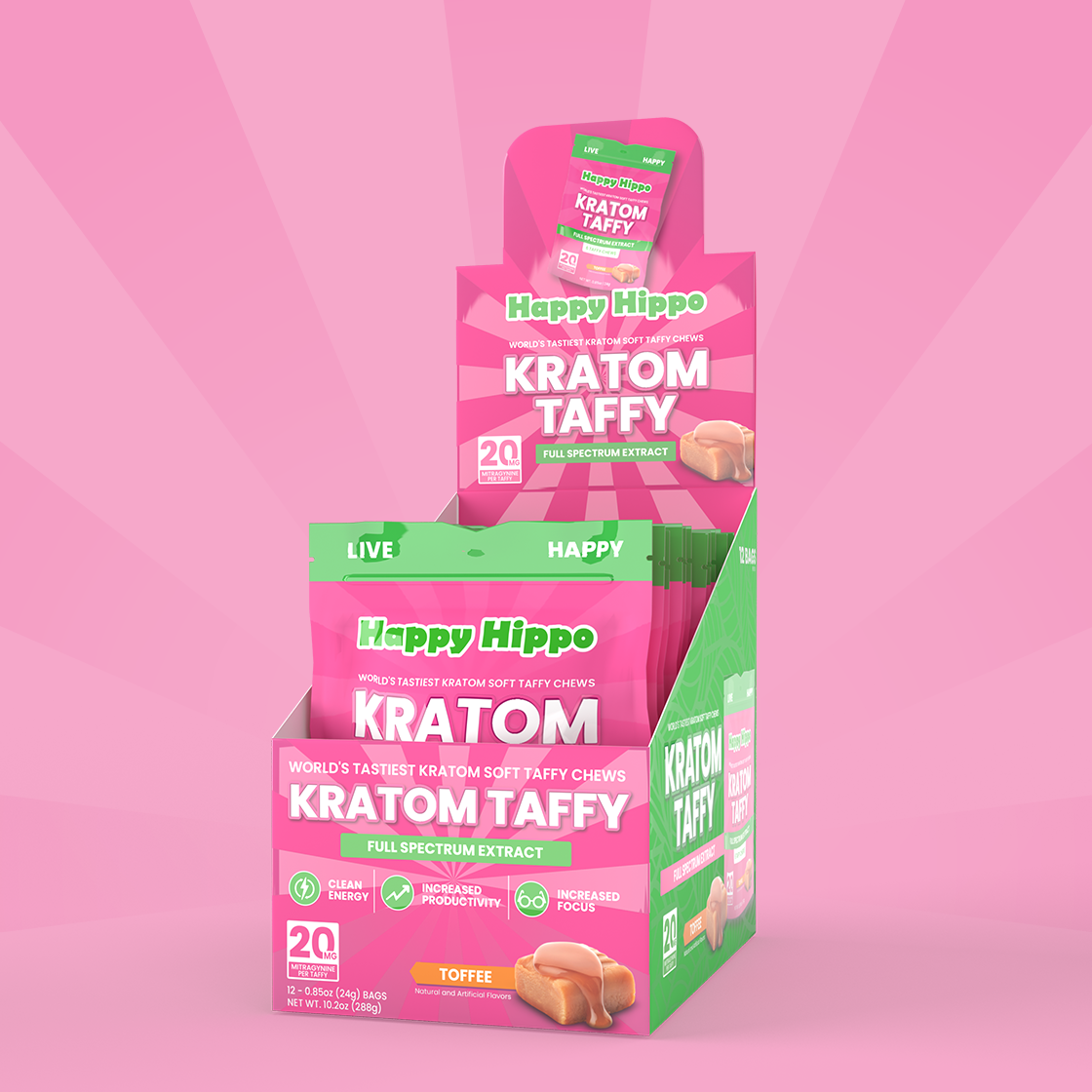 Kratom Extract Taffy