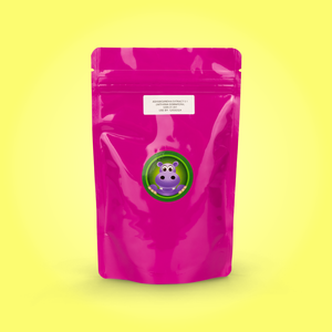 Featured image depicting a pink packet of Ashwagandha root powder (Withania Somnfera).